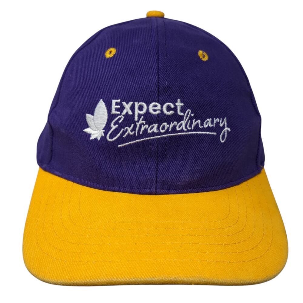 Expect Extraordinary Strapback Baseball Cap Multi… - image 1
